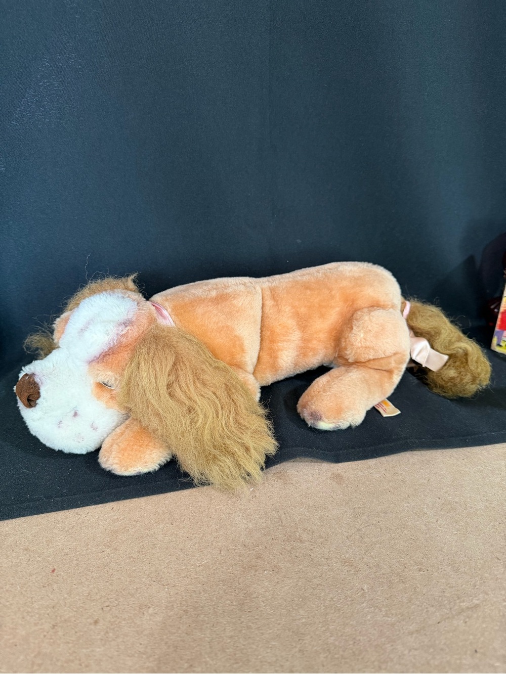 Vintage Kamar Plush Dog Cocker Spaniel? Korea